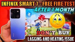 Free fire new gampaly || infinix smart 7 free fire gameplay + Battery Drain Test.(unboxing)