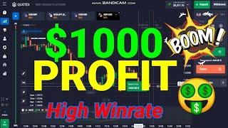 Most Effective MACD + MA Strategy | $1000 Profit (High Winrate Strategy - Binary Options Strategy