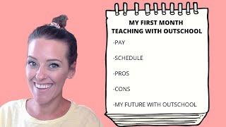 My First Month Teaching with Outschool (Pay, Schedule, Pros & Cons)