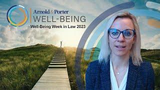 Arnold & Porter Well-Being Week in Law | Maja Zerjal Fink