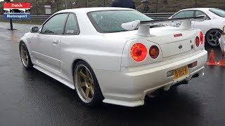 700HP Nissan Skyline GT-R R34 - Single Turbo, Launch Control, Drag Race !