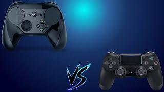 STEAM CONTROLLER 2019 VS DUALSHOCK 4 - First Impressions and thoughts, short term review.