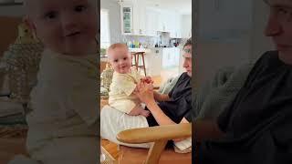 He's been doing this with Dad since a month old! Loves it so much  pop net usa  #popnetusa