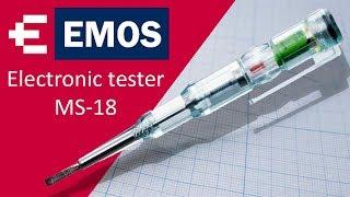 EMOS Electronic Tester MS-18 review