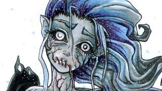 Death. Dying fairy - [Painting process]