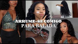 ARRUME-SE COMIGO PARA BALADA: cabelo, make, look.. | Wiggins Hair