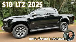 NOVA S10 LTZ 2025 - Surpreendeu Com o Novo Câmbio 8 Marchas!