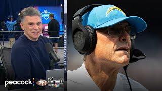 Jim Harbaugh: Justin Herbert ‘one of the greatest QBs of all time’ | Pro Football Talk | NFL on NBC