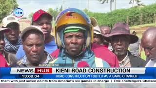 Kieni road construction: Construction of 65KM road starts, road to link Kieni East and Kieni West