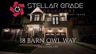 18 BARN OWL WAY, VAUGHAN, ON- CINEMATIC REAL ESTATE VIDEO - SONY A7S3-UNBRANDED.