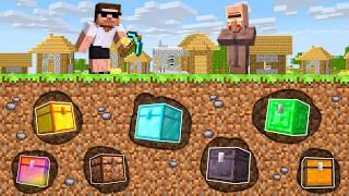 Finding Secret $1 to $100,000 Chests in Minecraft...