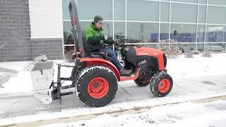 Fun in the snow with a TerraKing Salt Spreader