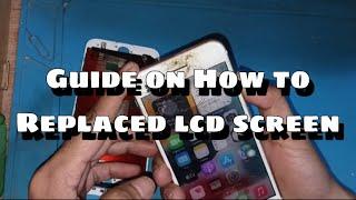 Guide on how to replaced lcd screen | Iphone 7