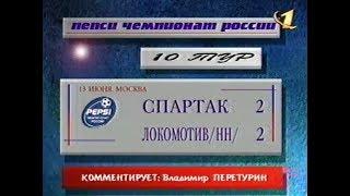 Спартак 2-2 Локомотив (Нижний Новгород). Чемпионат России 1999