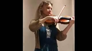 тема из "Игры Престолов" на скрипке. Theme from the "Game of thrones" on the violin.