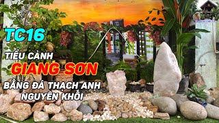 Tiểu Cảnh GIANG SƠN Bằng Đá Thạch Anh Nguyên Khối - TC16 || Xem Ngay !