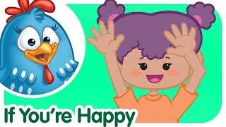 If You're Happy and You Know It - Lottie Dottie Chicken - Kids songs and nursery rhymes in english