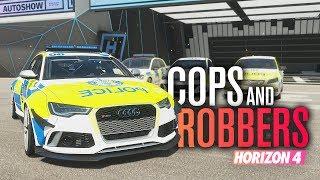 ONLINE COPS and ROBBERS In Forza Horizon 4?!