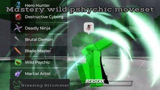 Mastery wild pshychic moveset