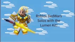 Roblox BedWars Solos with the Lumen Kit!