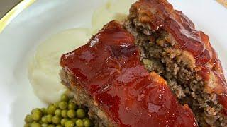 THE EASIEST AND SIMPLE WAY TO MAKE OLD SCHOOL MEATLOAF/SUNDAY DINNER RECIPE IDEAS SEGMENT