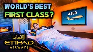 INCREDIBLE Etihad A380 FIRST CLASS Apartment - Abu Dhabi to London