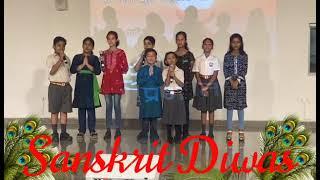 Sanskrit Diwas #SethAnandramJaipuriaSchool #confident kids #Aanya Aarav Performance #Lucknow2022