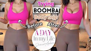 Trying BOOMBA Push up Tejp - A day in my life