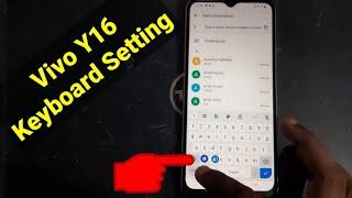 Vivo Y16 Keyboard Setting || Vivo Y16 Keyboard Not Work Solution