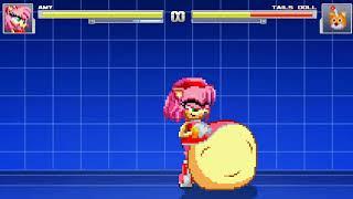 Mugen Vore: Amy vs Tails Doll