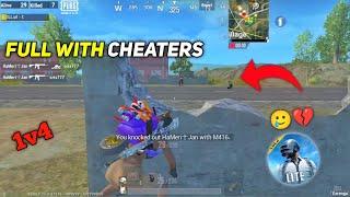 PUBGLITE  IS FULL WITH CHEATERS NOW | 1v4 FULL GAMEPLAY - PUBG MOBILE LITE BGMI LITE