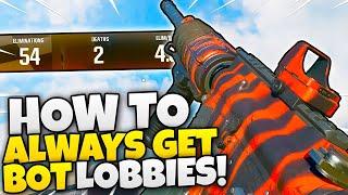 How YOUTUBERS ALWAYS GET *EASY LOBBIES* in BLACK OPS 6!  *BOT LOBBY* COD BO6 Gameplay