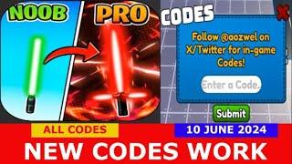 *ALL CODES WORK* [RELEASE] Saber Battle Simulator ROBLOX | NEW CODES | JUNE 10, 2024