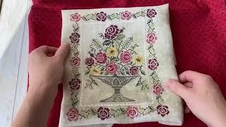 54🪡 Закончила Blooming bouquet 4 ,продолжаю Reflets de Soie, новый старт Needlework Press