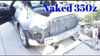 How to remove rear bumper cover on a 350z