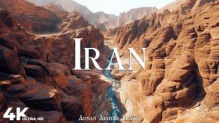 Flying over IRAN - Persian Wonders & Breathtaking Scenery (4k Video)