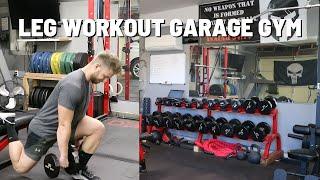 The PERFECT Leg Day Workout | Garage Gym |