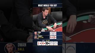 What would you Do? AQ  #poker