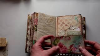 Vintage journal - Guest Design Team project for Nectars Creations