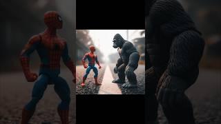 Toy Spiderman & Toy  King Kong || #Squish it #kingkong #spiderman #toys