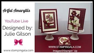 Elegant Amaryllis Cards & Gift Box Set | Easy Stampin' Up Tutorial