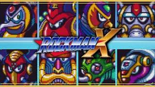 【Root】洛克人X - 全頭目無傷攻略｜All Bosses (No Damage)【Rockman X / Megaman X / ロックマンX】【SFC】