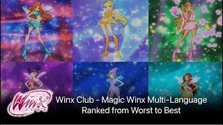 Winx Club - Magic Winx Multi-Language - Ranked From Worst to Best