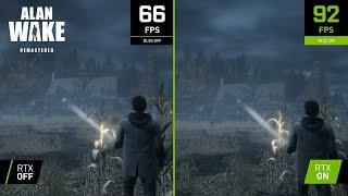 Alan Wake Remastered | 4K NVIDIA DLSS Comparison