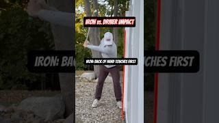 Iron vs. Driver: Impact