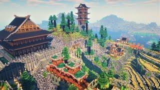 Japanese Island | Minecraft Timelapse