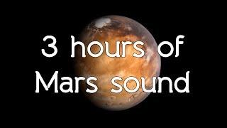  Mars sound in high quality white noise ASMR - Space sounds / Connect to the universe