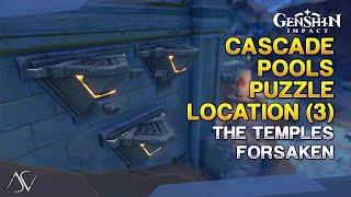 Cascade Pools Puzzle Location (3) - The Temples Forsaken | Genshin Impact