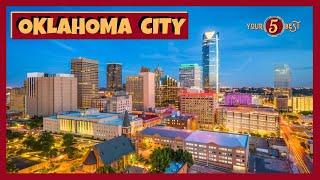 OKLAHOMA CITY Downtown + Bricktown Drone Video