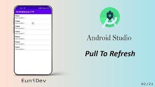 Swipe To Refresh RecyclerView || SwipeRefreshLayout || Android Studio Tutorial